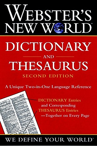 Webster's New World(tm) Dictionary and Thesaurus, Second Edition