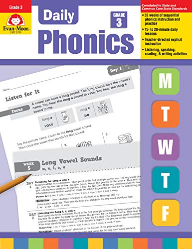 Daily Phonics, Grade 3 - Teacher's Edition