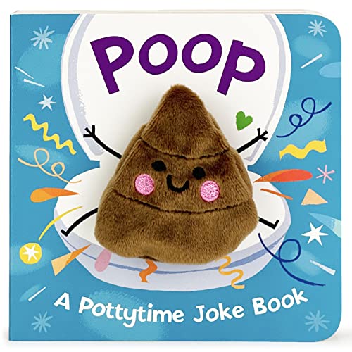 Poop! - Funny Finger Puppet Board Book Encouraging Potty Training, Ages 1-4 (Children's Interactive Finger Puppet Board Book)