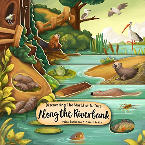 Discovering the World of Nature Along the Riverbank (Happy Fox Books) Board Book for Kids Ages 3-6 to Learn About Animals Living In, Near, or Under Water, plus Fun and Educational Facts (Peek Inside)