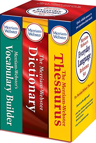 Merriam-Webster's Everyday Language Reference Set, Newest Edition