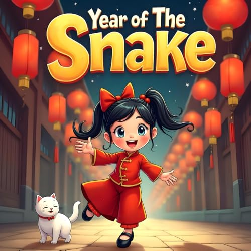 2025 Year Of The Snake Celebrating Chinese new year book for kids : A Kid's Adventure stories , Chinese lunar year story for kids