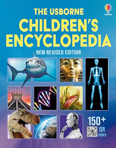 Usborne Children's Encyclopedia: An Illustrated introduction to History, Nature, and More for Home Learning. Full of Photographs, Diagrams, Maps and 150 Links