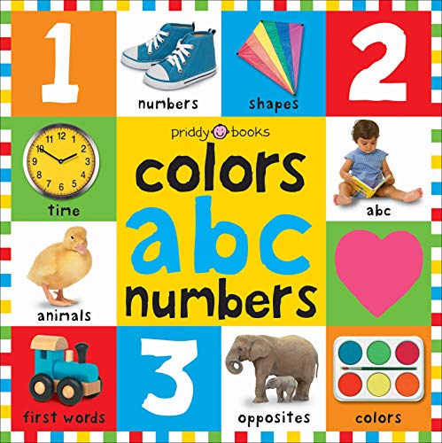 Big Board Books Colors, ABC, Numbers (Bright Baby)