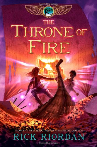 [ The Kane Chronicles, The, Book Two: Throne of Fire[ THE KANE CHRONICLES, THE, BOOK TWO: THRONE OF FIRE ] By Riordan, Rick ( Author )Aug-14-2012 Paperback