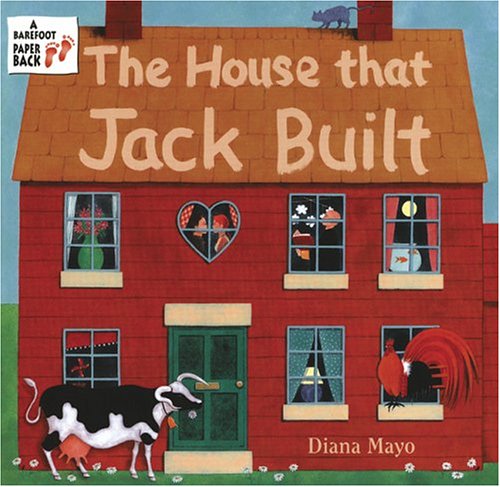 The House That Jack Built (Barefoot Paperback) (English and Spanish Edition)