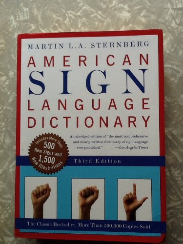American Sign Language Dictionary, Third Edition