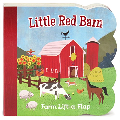 Little Red Barn: Lift-a-Flap Board Book (Babies Love)