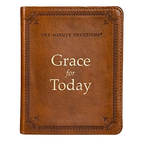 Grace for Today: One Minute Devotions (LuxLeather)