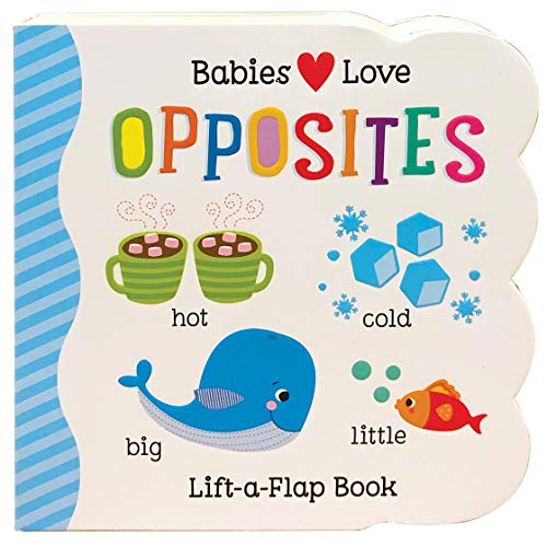 Opposites: Lift-a-Flap Board Book (Babies Love)