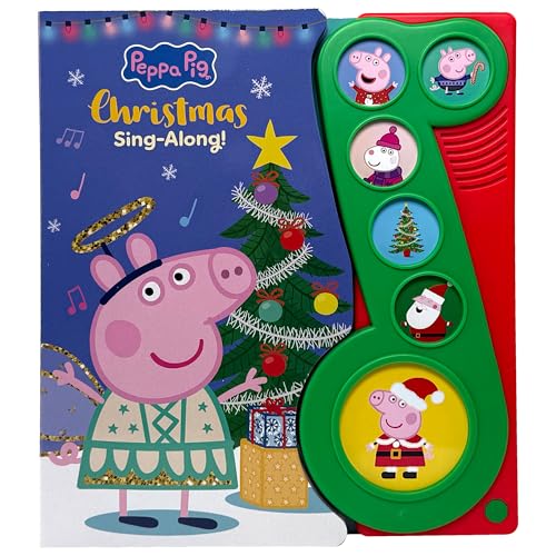 Peppa Pig - Christmas Sing-Along! Song Sound Book - Perfect Christmas Gift or Stocking Stuffer - PI Kids