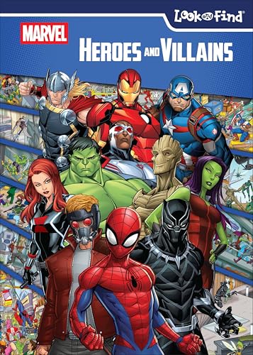Marvel Heroes and Villains: Look and Find (Look and Find Series #4)