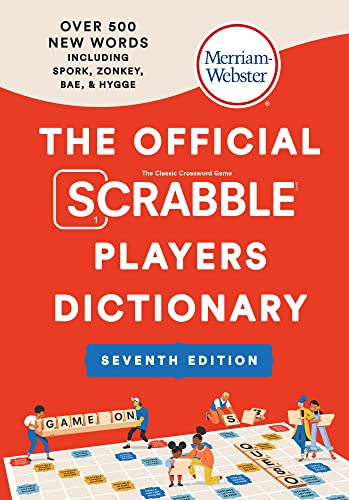 The Official SCRABBLE Players Dictionary, Seventh Ed., Newest Edition, 2023 Copyright, (Mass Market Paperback)