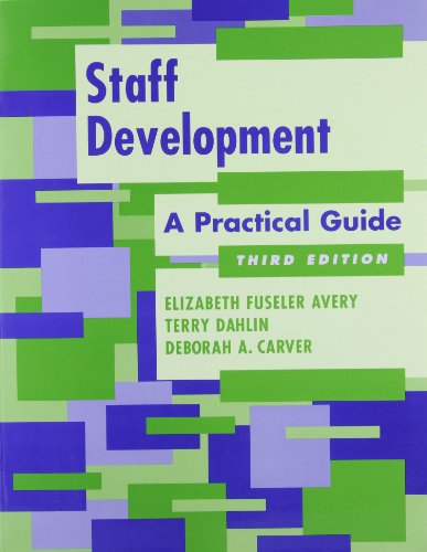 Staff Development: A Practical Guide