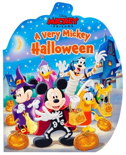 Disney Mickey & Friends: A Very Mickey Halloween (Shaped Board Books)
