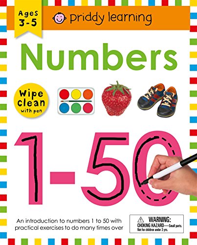 Wipe Clean Workbook: Numbers 1-50 (Wipe Clean Learning Books)