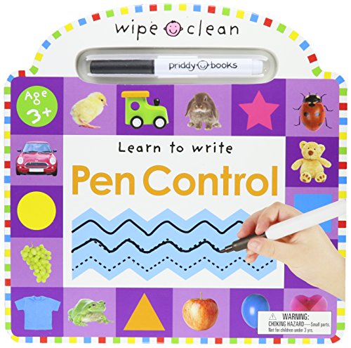 Wipe Clean Tracing and Pen Control