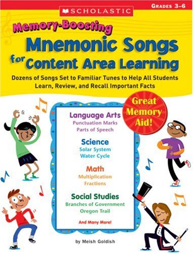 Memory-Boosting Mnemonic Songs for Content Area Learning