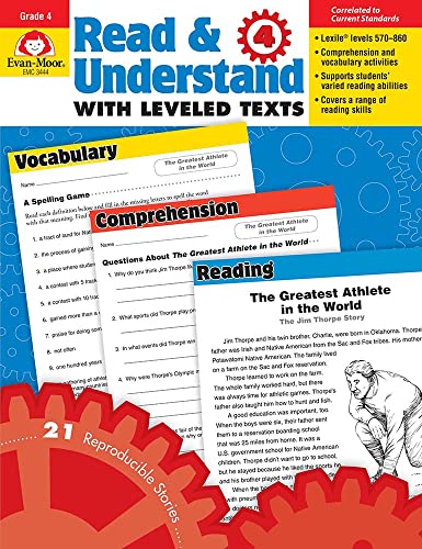 Read & Understand With Leveled Texts: Grade 4