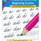 Carson Dellosa Beginning Cursive Workbook Grades 2-5— Letters, Words, Numbers, and Calendar Dates Handwriting Practice for Kids with Alphabet Chart (32 pgs) (Traditional Handwriting)