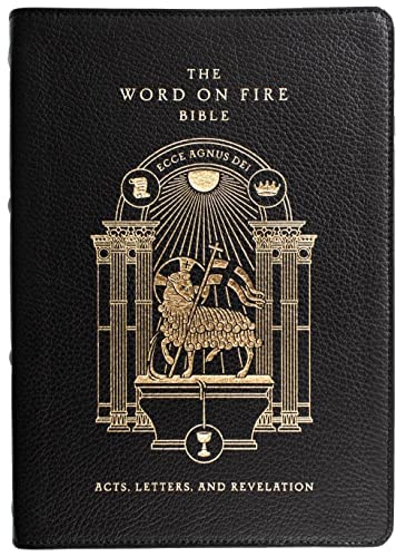 The Word on Fire Bible (Volume II): Acts, Letters and Revelation (Leather)