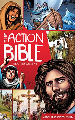 The Action Bible New Testament: God's Redemptive Story (Action Bible Series)