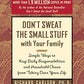 Don't Sweat the Small Stuff with Your Family: Simple Ways to Keep Daily Responsibilities and Household Chaos From Taking Over Your Life (Don't Sweat the Small Stuff Series)