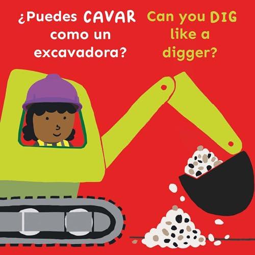 ¿Puedes CAVAR como un excavadora?/Can you DIG like a digger? (Copy Cats Bi-Lingual) (English and Spanish Edition)
