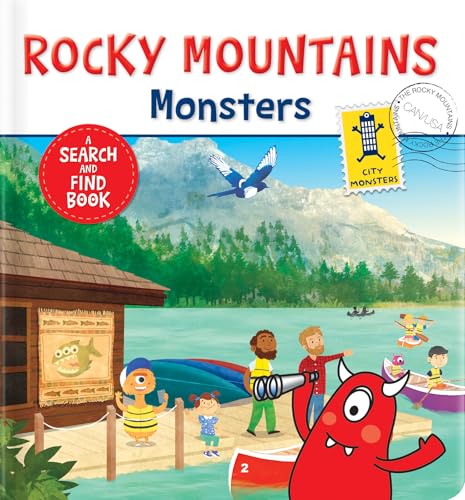 Rocky Mountains Monsters: A Search and Find Board Book for Kids | Hidden Pictures & Interactive Picture Book | Ages 3–6, Preschool – Grade 1: A Search and Find Book