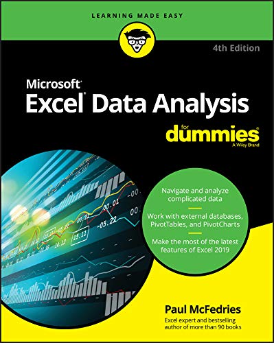 Excel Data Analysis For Dummies (For Dummies (Computer/Tech))