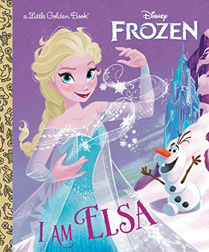 I Am Elsa (Disney Frozen) (Little Golden Book)