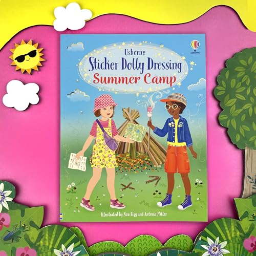 Sticker Dolly Dressing Summer Camp: A Fun Sticker Dress-Up Adventure for Kids At Summer Camp With Paddle Boarding, Nature Walks, And Campfire Cooking