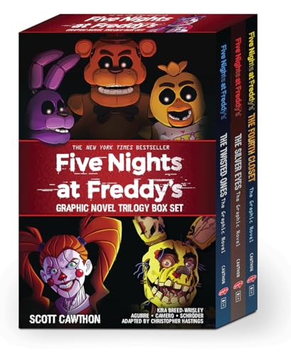 Five Nights at Freddy's Graphic Novel Trilogy Box Set (Five Nights at Freddy’s Graphic Novels)