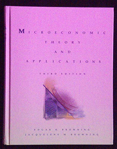 Microeconomic Theory and Applications