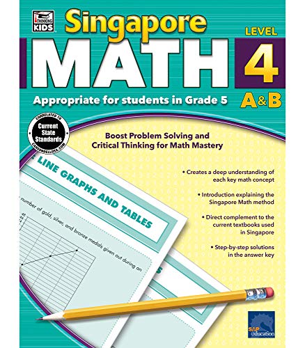 Singapore Math, Level 4 A & B