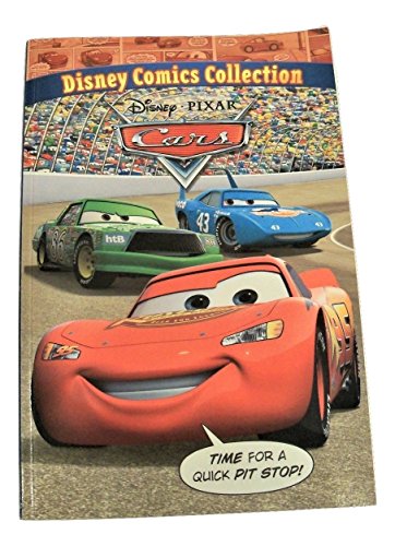 Disney Comics Collection Educational Books ~ Disney Cars (Time for A Quick Pit Stop)