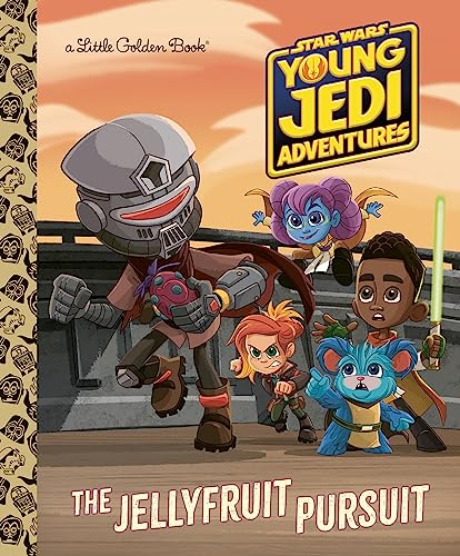 The Jellyfruit Pursuit (Star Wars: Young Jedi Adventures) (Little Golden Book)