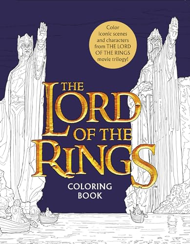 The Lord of the Rings Movie Trilogy Coloring Book: Coloring Book: A Captivating Fantasy Coloring Adventure Through Middle-earth, Perfect for Fall ... Your Creativity in Tolkien's Iconic World
