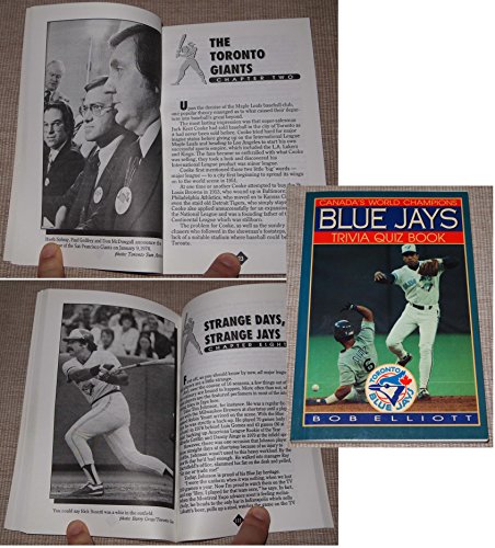 Blue Jays Trivia Quiz Book
