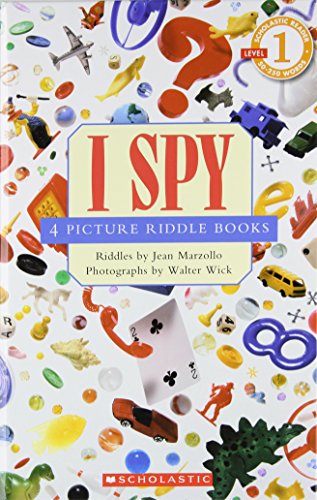 I Spy: 4 Picture Riddle Books (School Reader Collection Lvl 1: (Scholastic Reader Collection)