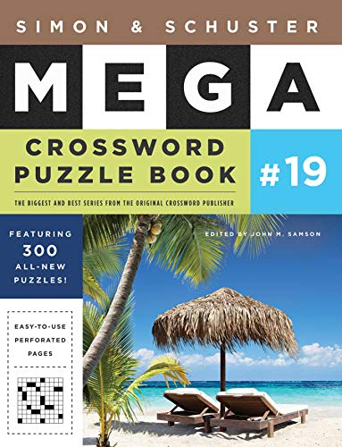 Simon & Schuster Mega Crossword Puzzle Book #19 (19) (S&S Mega Crossword Puzzles)