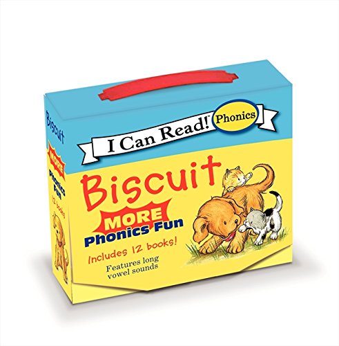 Biscuit: MORE 12-Book Phonics Fun!: Includes 12 Mini-Books Featuring Short and Long Vowel Sounds (My First I Can Read)