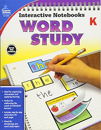 Interactive Notebooks Word Study, Grade K