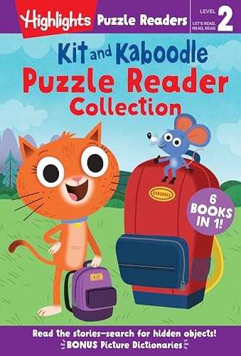 Kit and Kaboodle Puzzle Reader Collection: Level 2 6-in-1 Story Collection for Kids Learning to Read, Practice Reading with Puzzle Fun (Highlights Puzzle Readers)