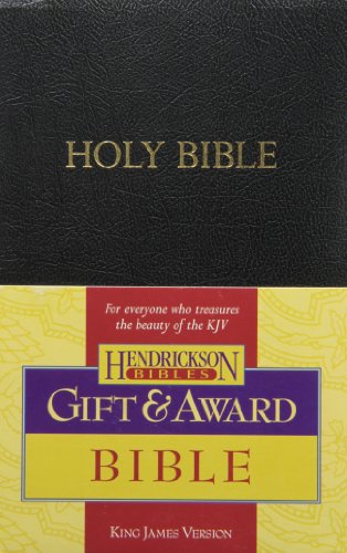 The Holy Bible: King James Version, Black, Imitation Leather, Gift & Award