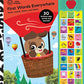 Baby Einstein - First Words Everywhere! Point, Match, Listen, and Learn! 30-Button Animal Sound Book - PI Kids