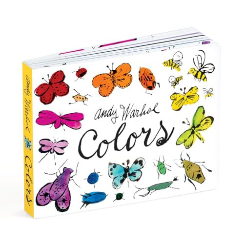 Andy Warhol Colors – Whimsical and Educational Color Learning Board Book for Toddlers and Babies