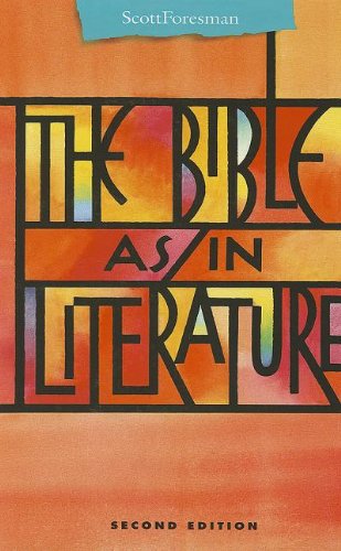 The Bible As/in Literature (Points of Departure)