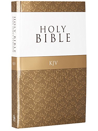KJV Holy Bible, Outreach Bible - Softcover, King James Version, Antique Gold Olive Branch