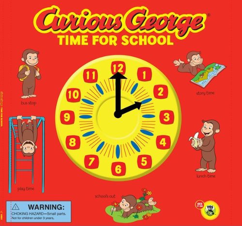 Curious George Time for School (CGTV Novelty 8x8)